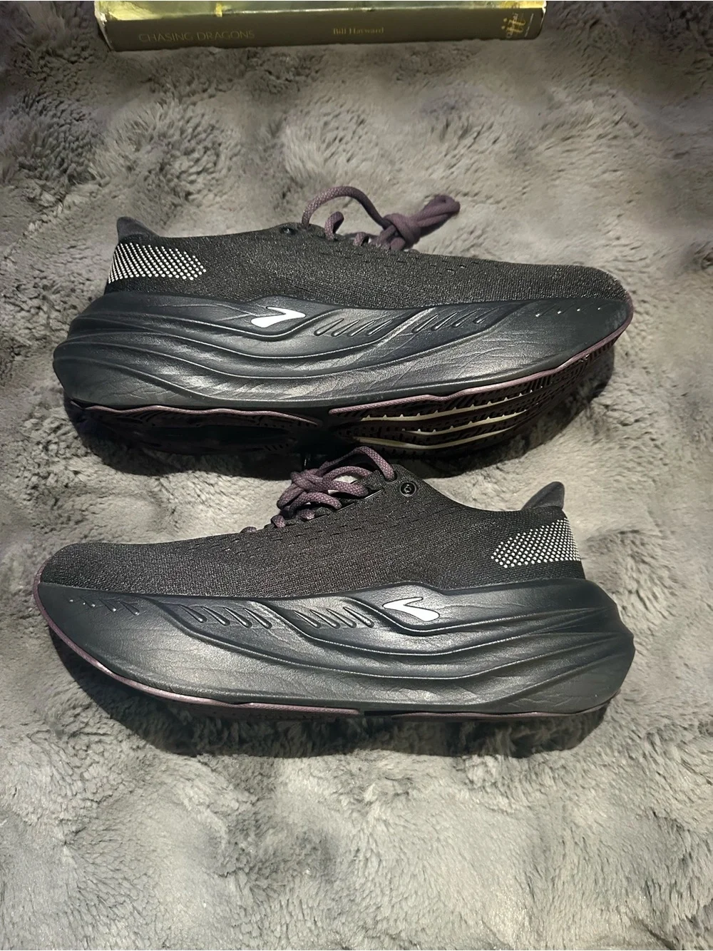 Brooks Glycerin Max Black Orchid Ice Grey (Women's)